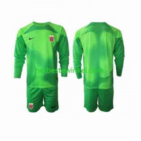 Noorwegen Voetbalshirts Doelman Kind Thuis 2022 - LS